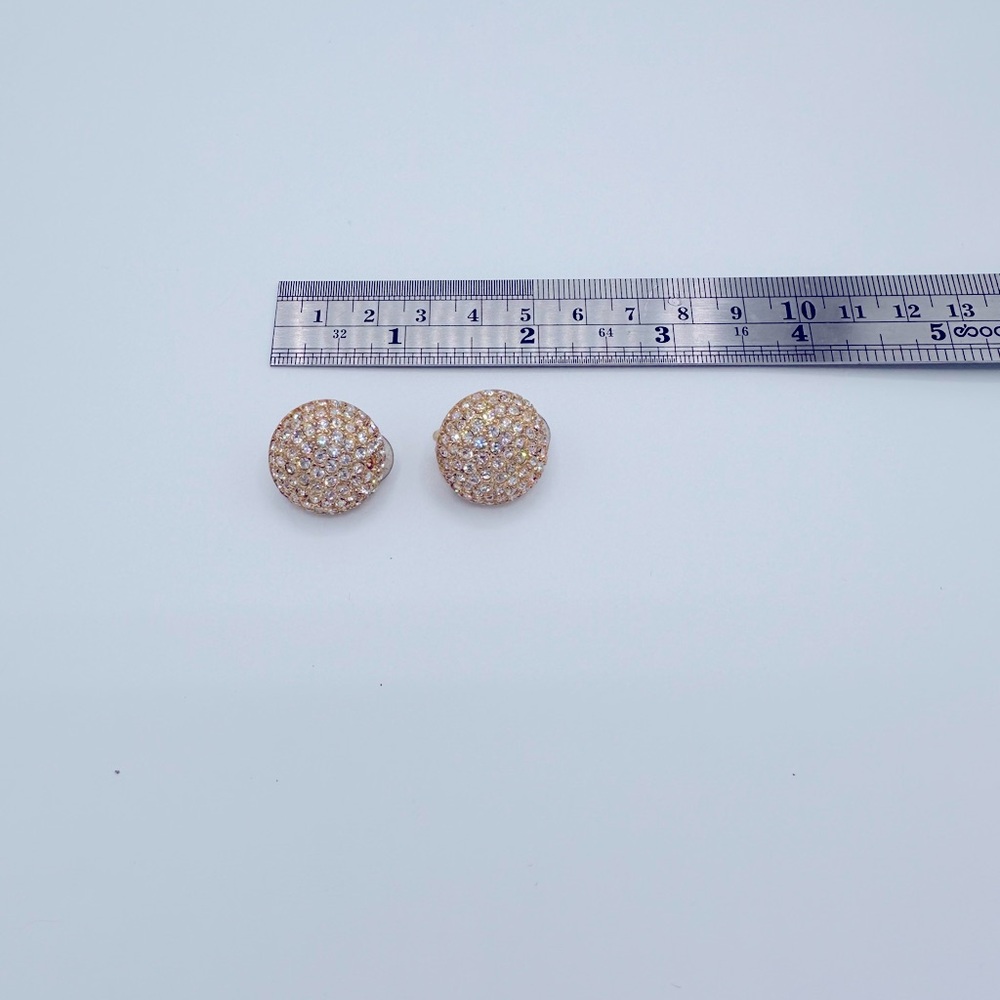 Elegant Gold Clip on Earrings